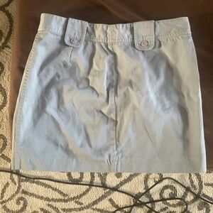 J. Crew blue skirt size 8.